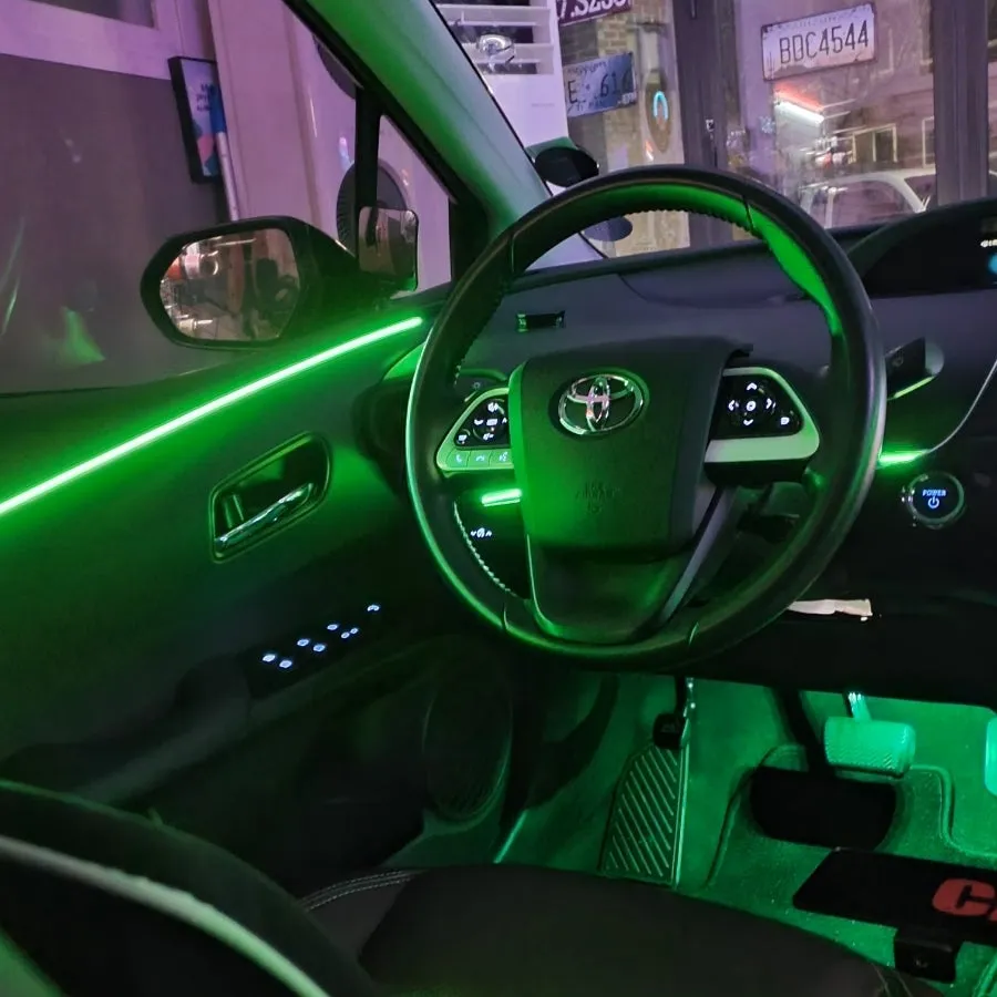 Toyota Prius ambient lighting - Toyota Prius Ambient Lighting Review — Under $40 Cost photo 5