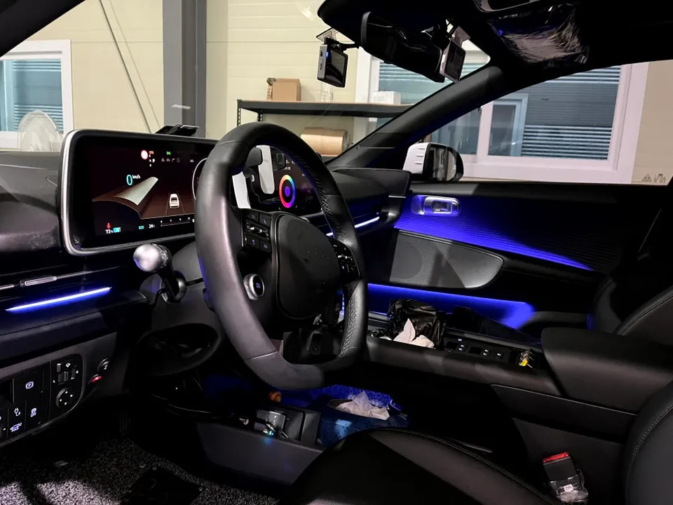 Hyundai IONIQ 6 ambient lighting - Hyundai IONIQ 6 Ambient Lighting Upgrade: Elevate Your Interior photo 4