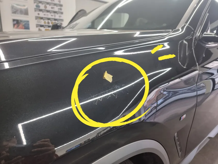 BMW X4 dash cam installation result