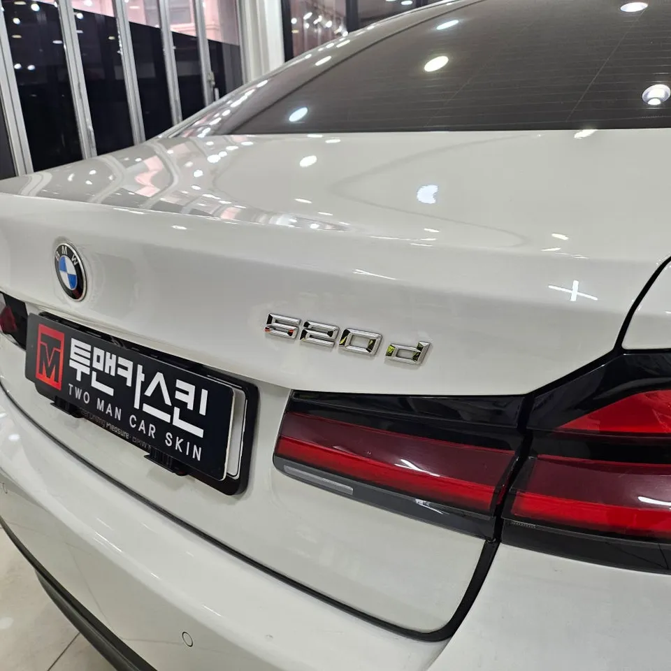 BMW 5 Series Vinyl Wrap Review: Chrome Delete & Parts photo 14