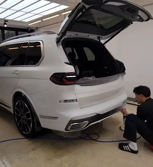 BMW X7のPPF施工事例|費用目安と仕上がり 施工写真 2-2