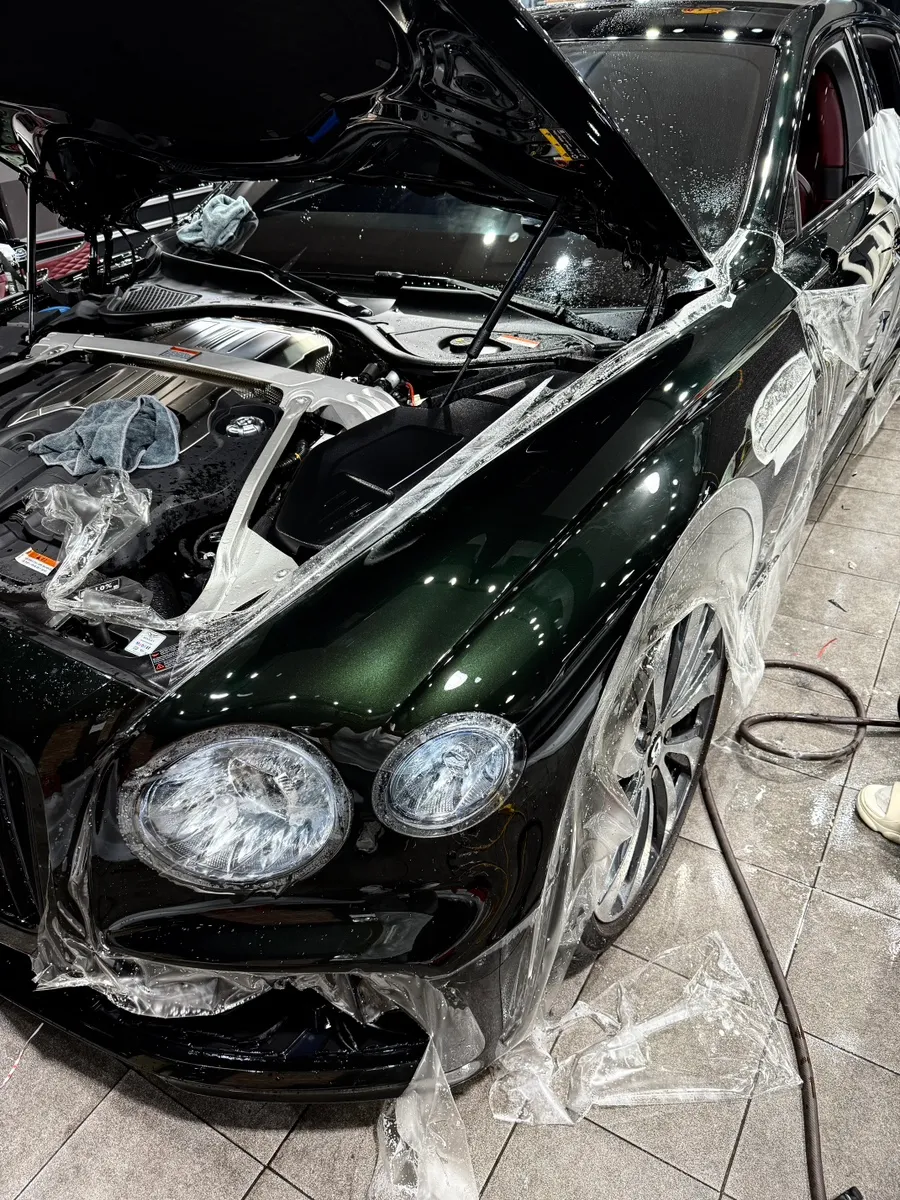 Bentley Flying Spur PPF再施工事例|費用目安・仕上がり 施工写真 1-3