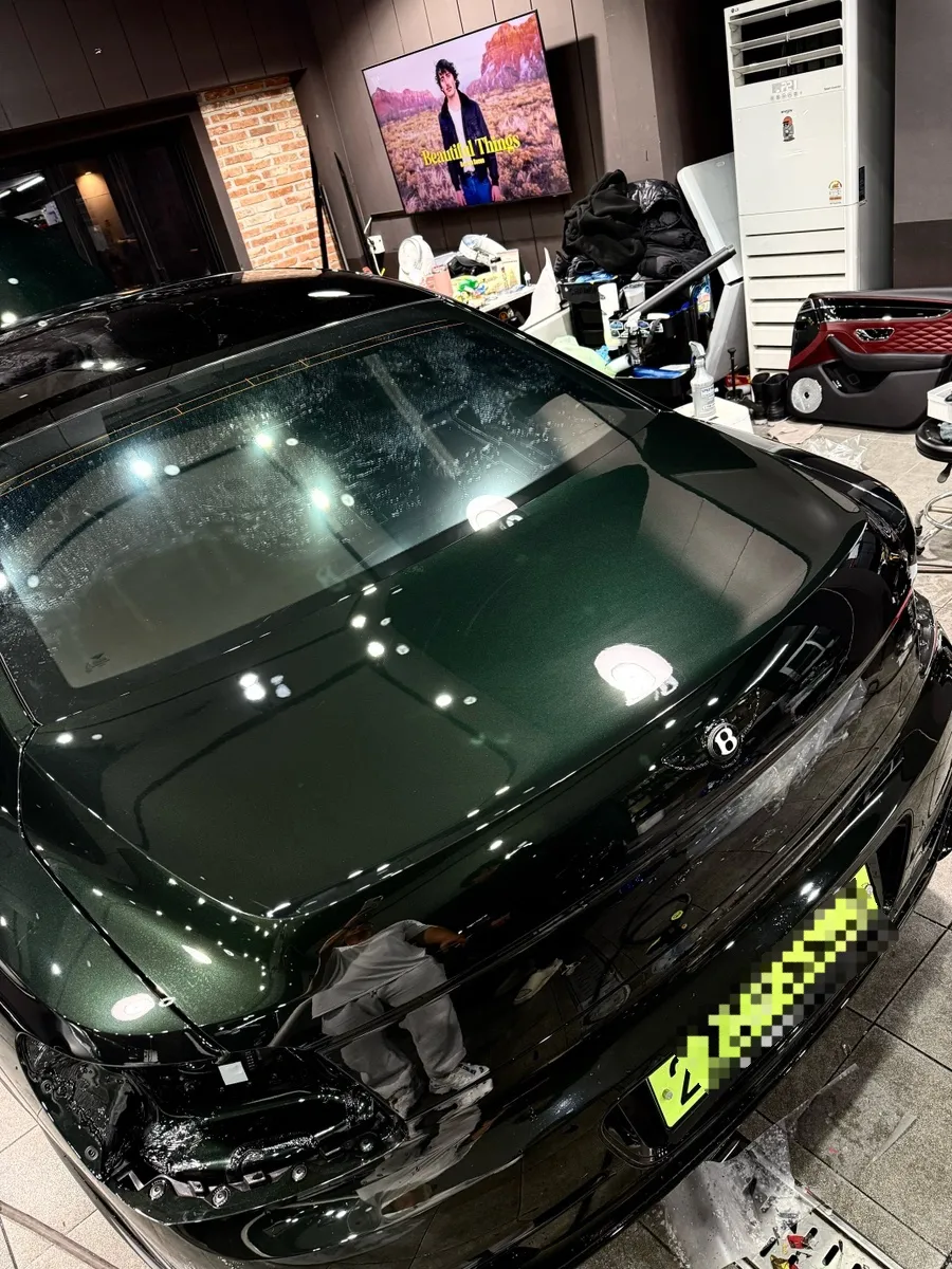 Bentley Flying Spur PPF再施工事例|費用目安・仕上がり 施工写真 3-3