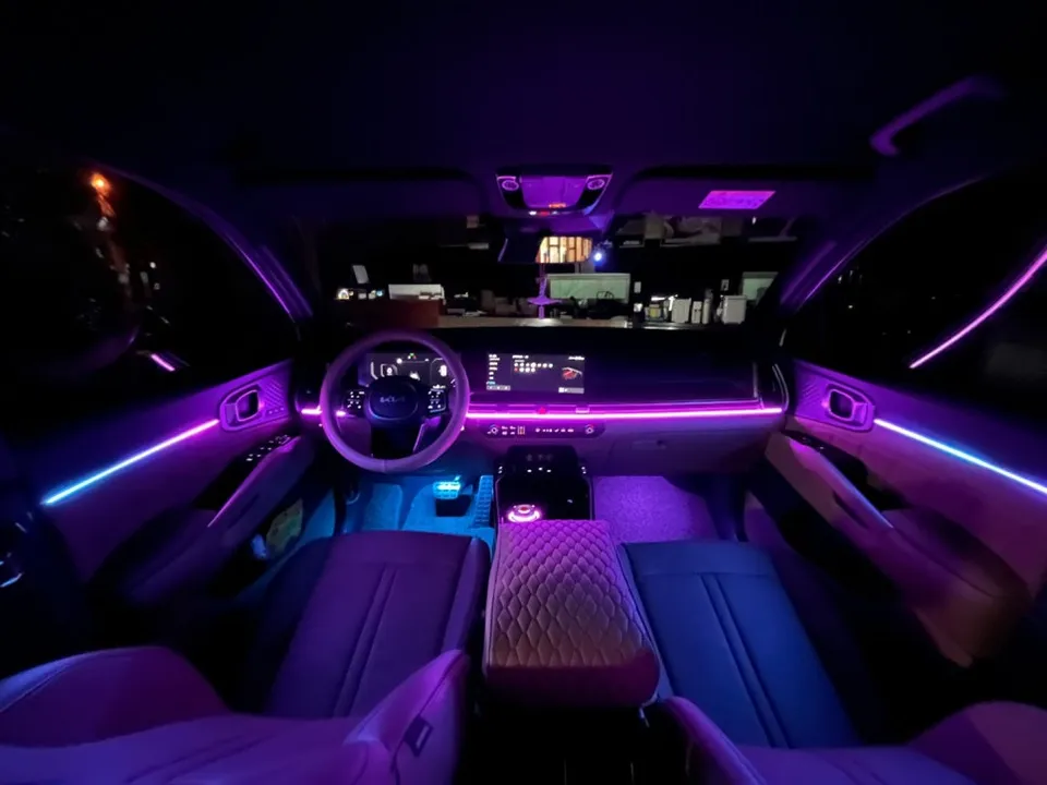 Kia Sorento MQ4 ambient lighting - Kia Sorento MQ4 Ambient Lighting Review — Enhanced Interior Mood photo 4