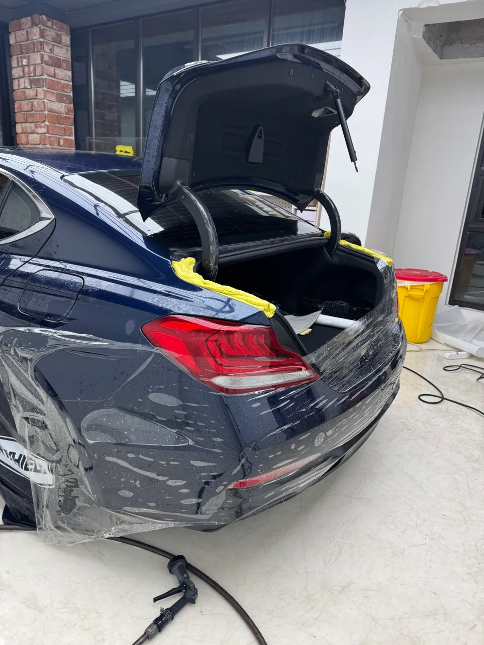 Genesis G70 PPF施工事例|費用目安と仕上がり 施工写真 3-1