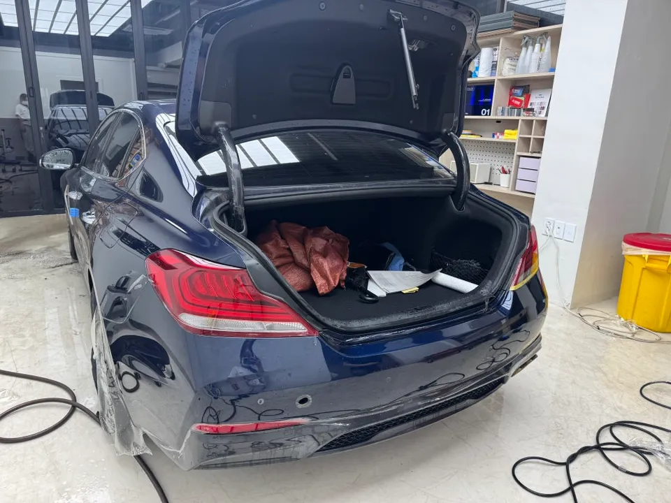 Genesis G70 PPF施工事例|費用目安と仕上がり 施工写真 2-2