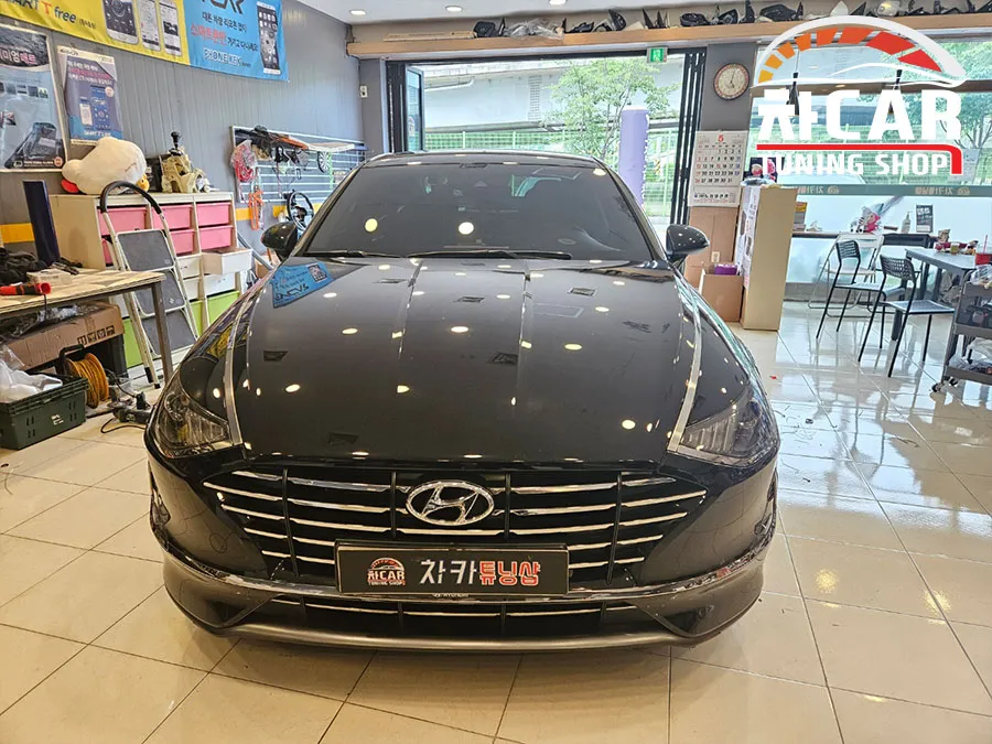 Hyundai Sonata DN8 Button Start Upgrade Review — Enhanced Conveni