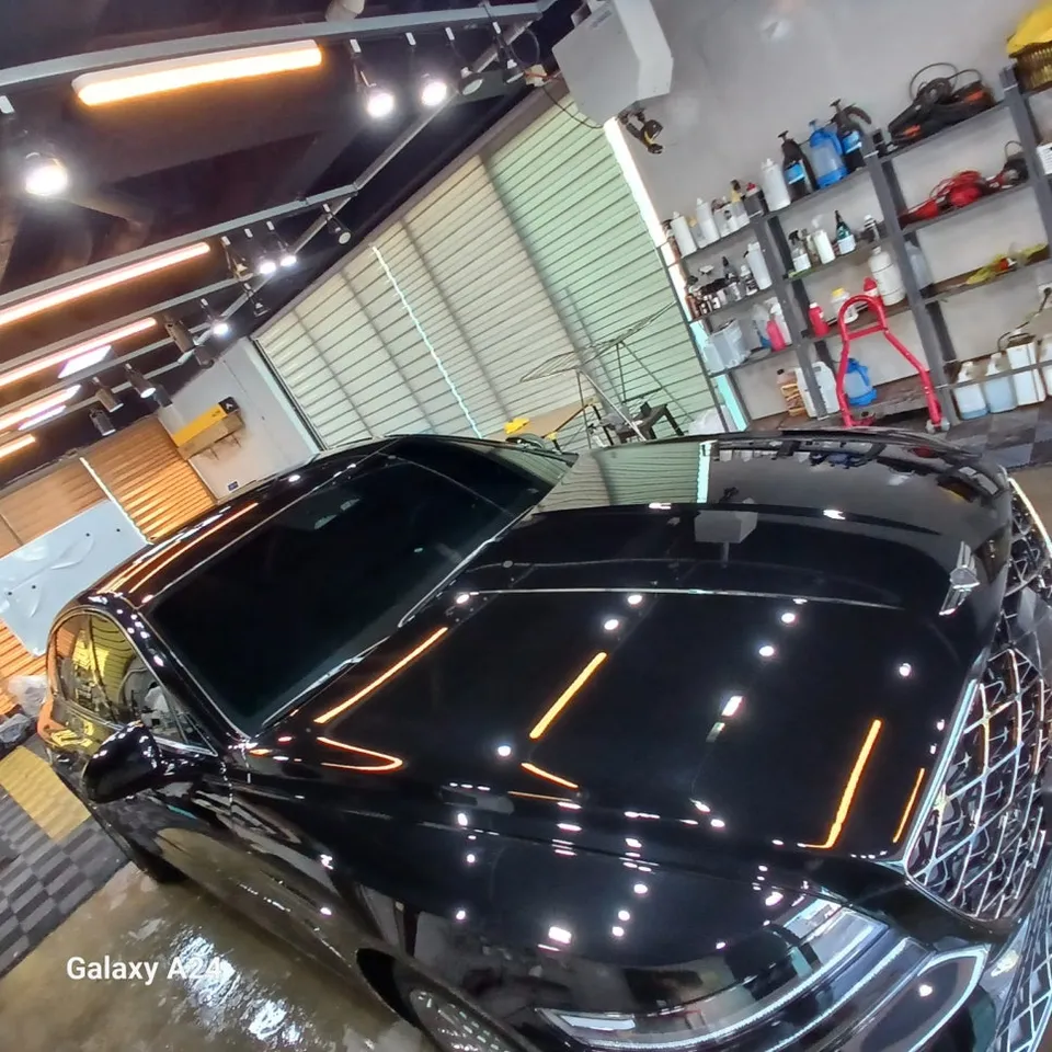 Genesis G80のPPF施工事例｜費用目安と仕上がり 施工写真 1-3
