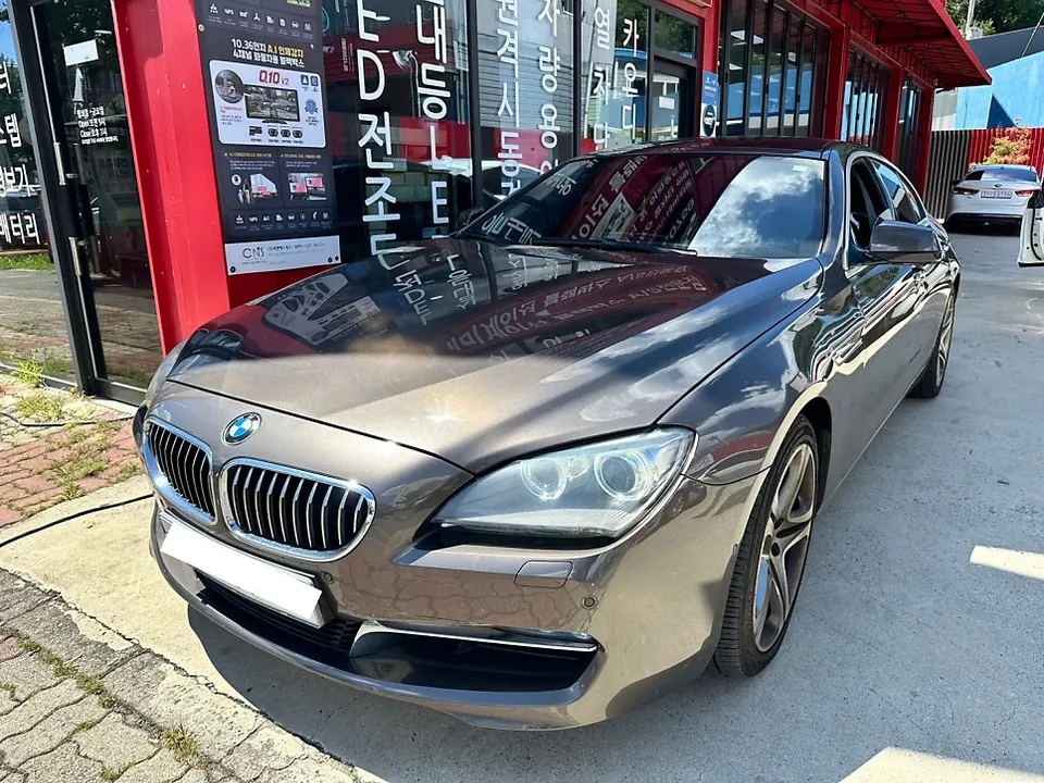 BMW 6 Series surround view camera installation result