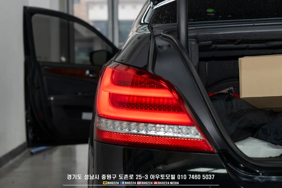 Hyundai Equusのカーフィルム施工事例｜費用目安・仕上がり 施工写真 3