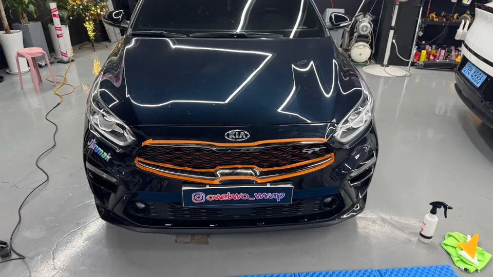Kia K3 GT vinyl wrap - Kia K3 GT Vinyl Wrap Review: Cost & Results photo 4