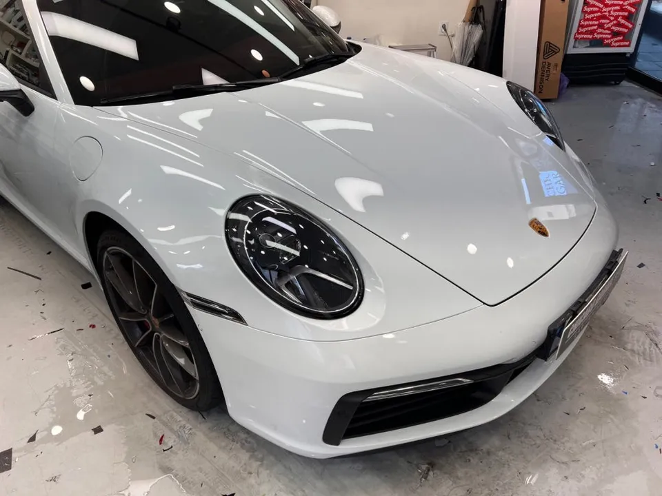 Porsche 911 window tinting - Porsche 911 Window Tinting Review: Inozetek Chalk Grey photo 4