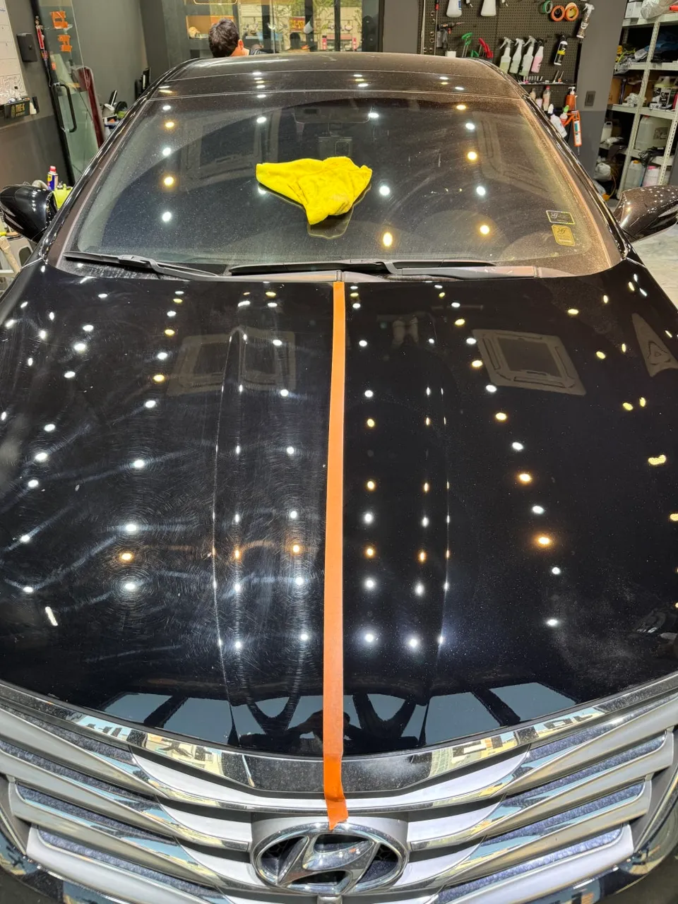 Hyundai 그랜저 HG paint correction installation result