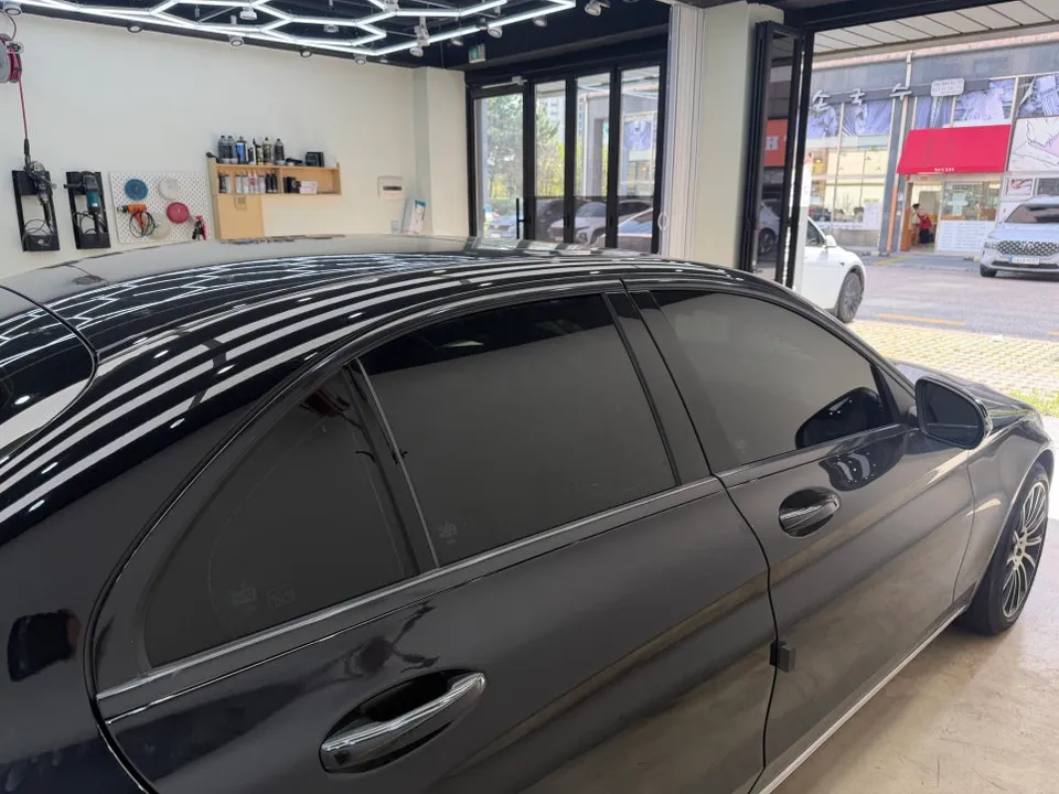 Mercedes-Benz C-Class window tinting - Mercedes-Benz C-Class Window Tinting Review — Cost & Results photo 4