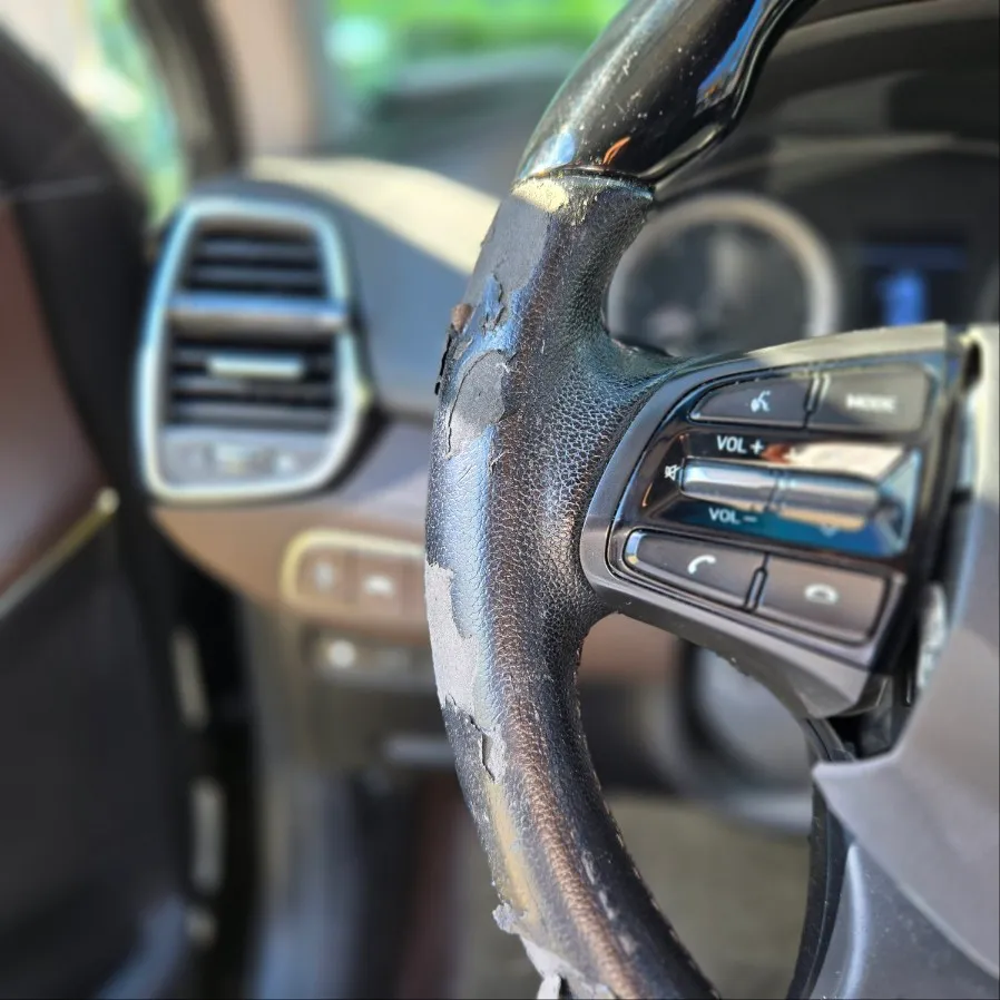 Hyundai Grandeur IG steering wheel - Hyundai Grandeur IG Steering Wheel Customization Review photo 4