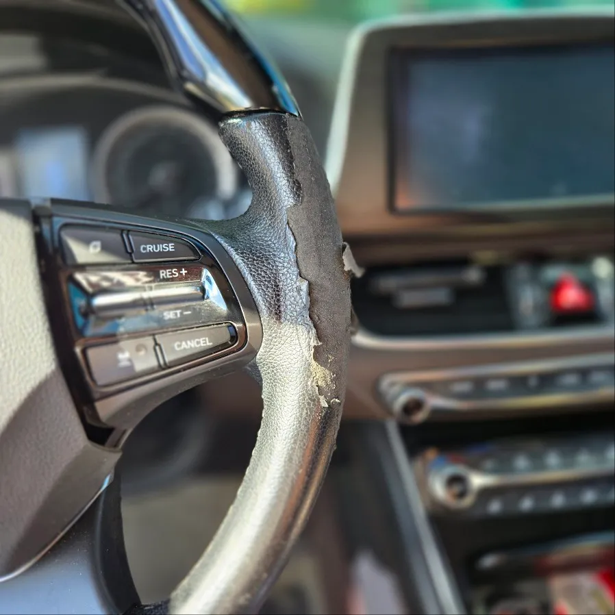 Hyundai Grandeur IG steering wheel - Hyundai Grandeur IG Steering Wheel Customization Review photo 6