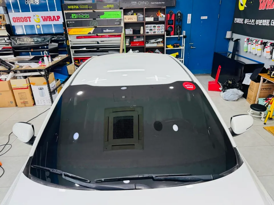 Kia K5のカーラッピング事例|費用目安・仕上がり 施工写真 1-2
