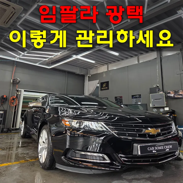 Chevrolet Impala ceramic coating installation result
