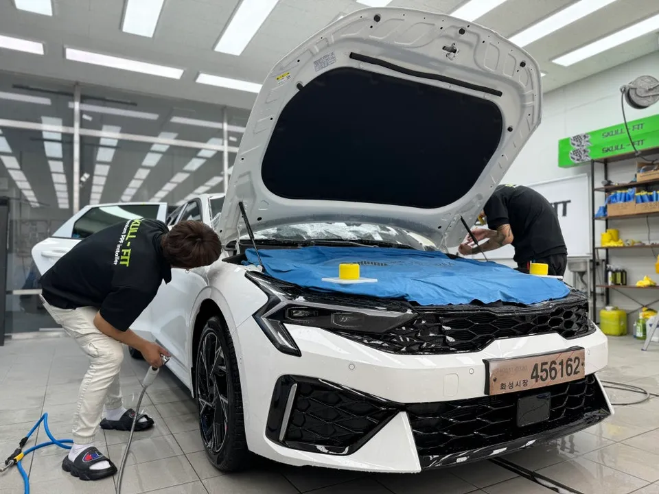 Kia K5のPPF施工事例|費用目安と仕上がり 施工写真 3-3