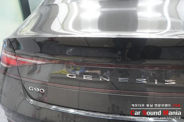 Genesis G90のカーオーディオ施工事例 写真