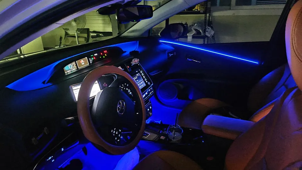 Toyota Prius ambient lighting - Toyota Prius Ambient Lighting Review: Cost & Results photo 3