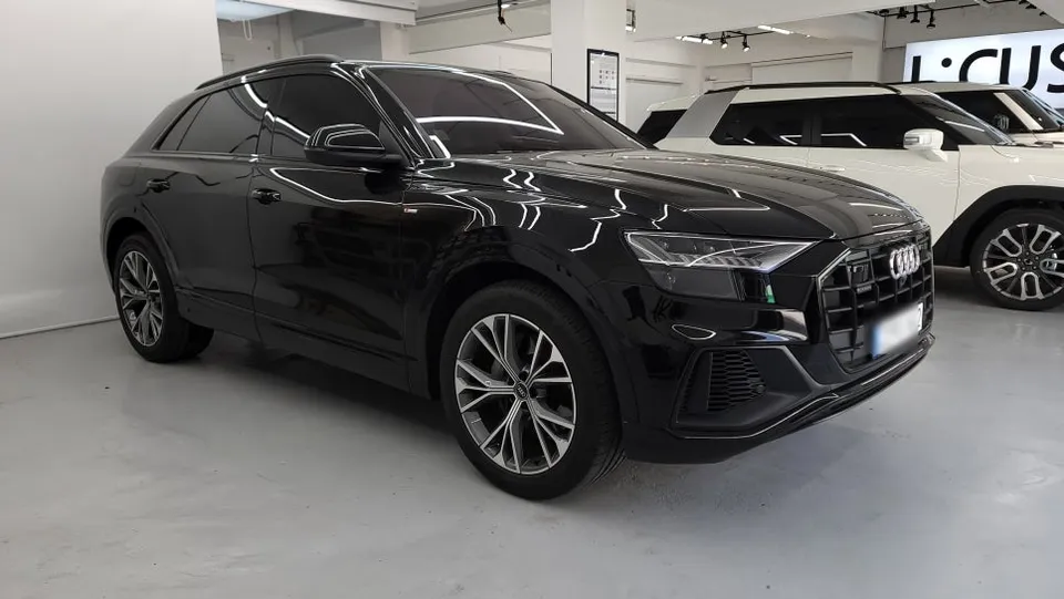 Audi Q8 ceramic coating installation result
