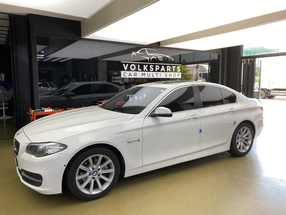 BMW 5시리즈 F10 android head unit installation result