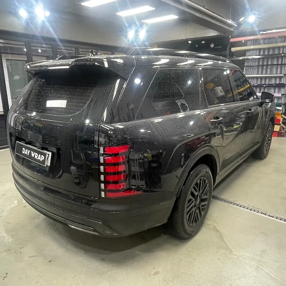 Hyundai Palisade PPF施工事例|テールランプのドレスアップと保護 施工写真 2-2