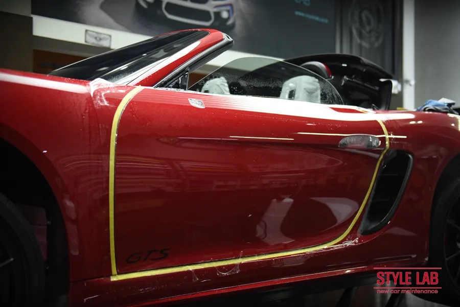 Porsche 718 Boxster GTS PPF施工事例|費用目安・仕上がり 施工写真 3-2