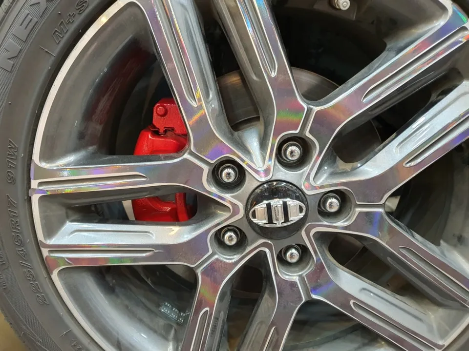 Kia K3のホイールリペア・塗装事例 施工写真 3-2