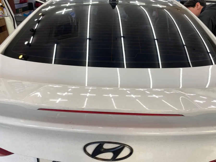 Hyundai Elantra AD window tinting - Hyundai Elantra AD Window Tinting Review — Heat Rejection photo 6