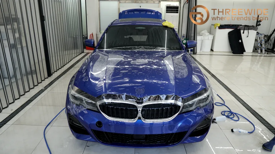 BMW 3 SeriesのPPF施工事例|費用目安と仕上がり 施工写真 1-2