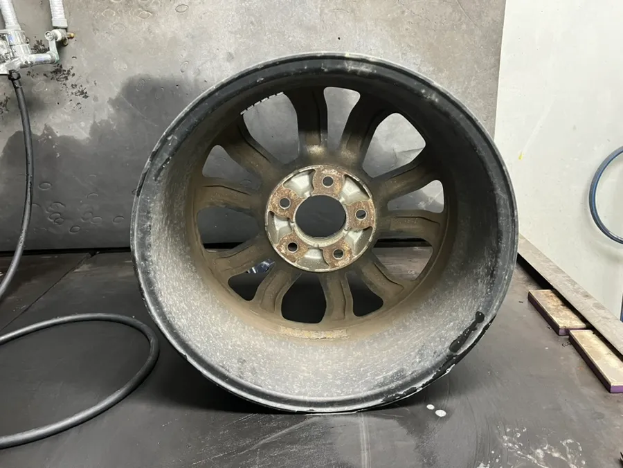 KG Mobility Korando Sports wheel repair - KG Mobility Korando Sports Wheel Repair & Painting Review photo 4