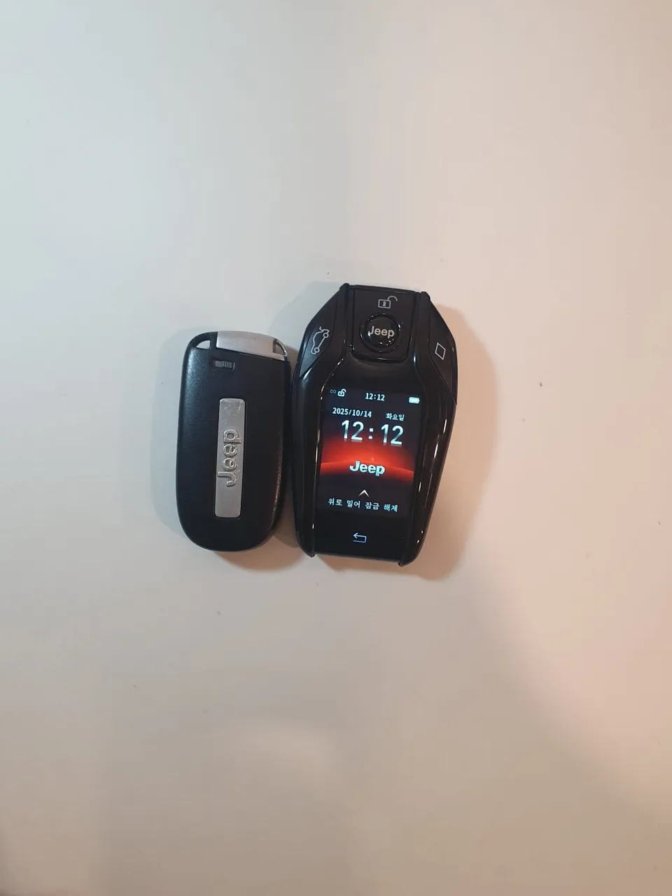 Jeep Cherokee oem options installation result
