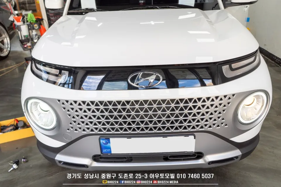 Hyundai Casperのカーフィルム施工事例 施工写真 3