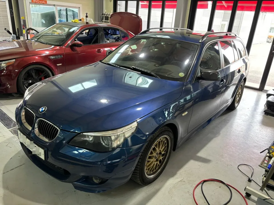 BMW 5 Series seat ventilation installation result
