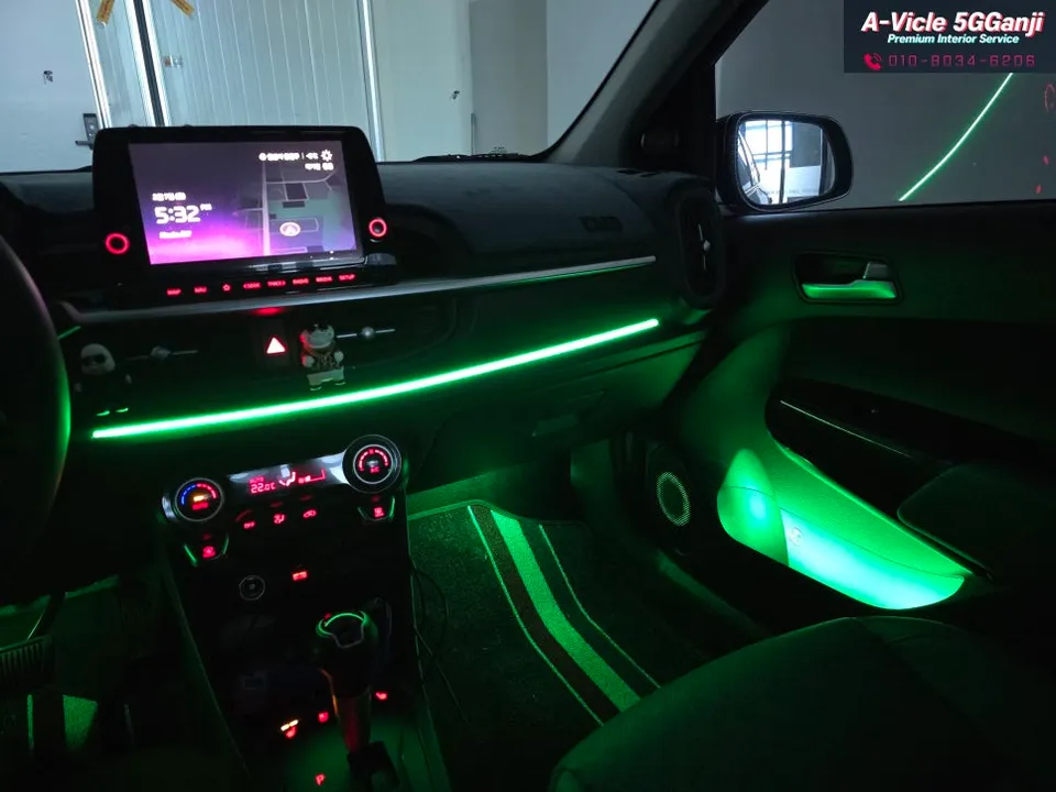 Kia Morning ambient lighting - Kia Morning Ambient Lighting Review — Cost & Results photo 4