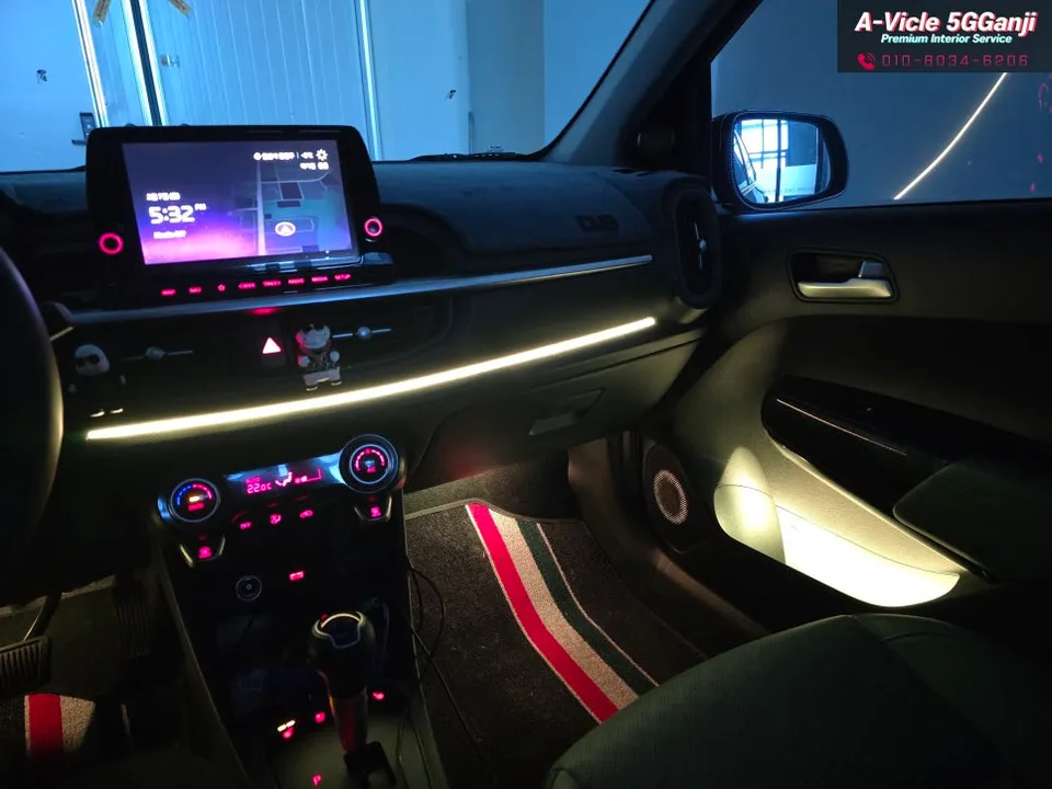Kia Morning ambient lighting - Kia Morning Ambient Lighting Review — Cost & Results photo 5