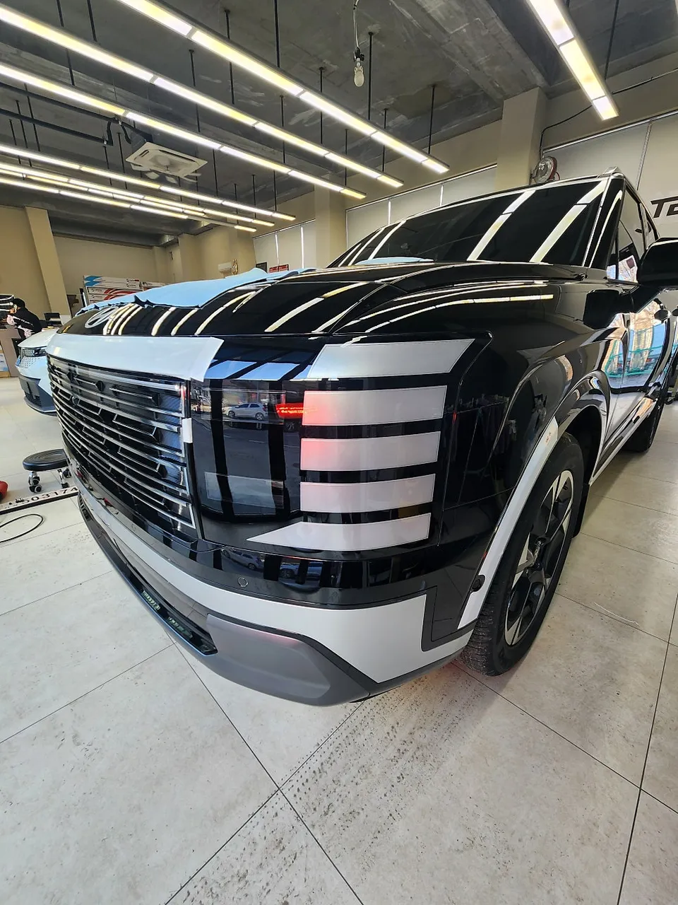 Hyundai Palisade PPF施工事例|費用目安と仕上がり 施工写真 1-3
