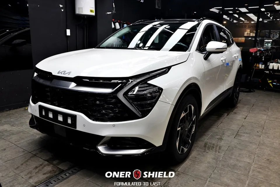 Kia Sportage NQ5のカーフィルム施工事例｜費用目安・仕上がり 施工写真 1-1