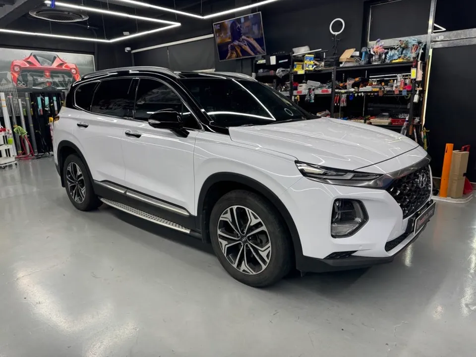 Hyundai Santa Fe PPF施工事例｜韓国のユニークなツートンカラー 写真