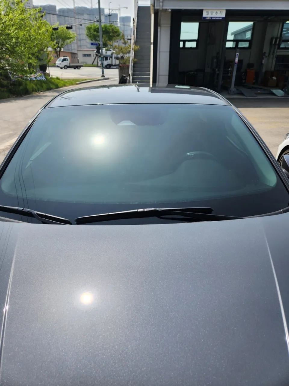 Hyundai Elantra CN7 window tinting - Hyundai Elantra Window Tinting Review — 35% Front Tint photo 7