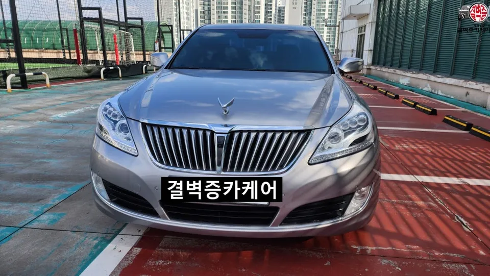 Hyundai Equus interior customization installation result