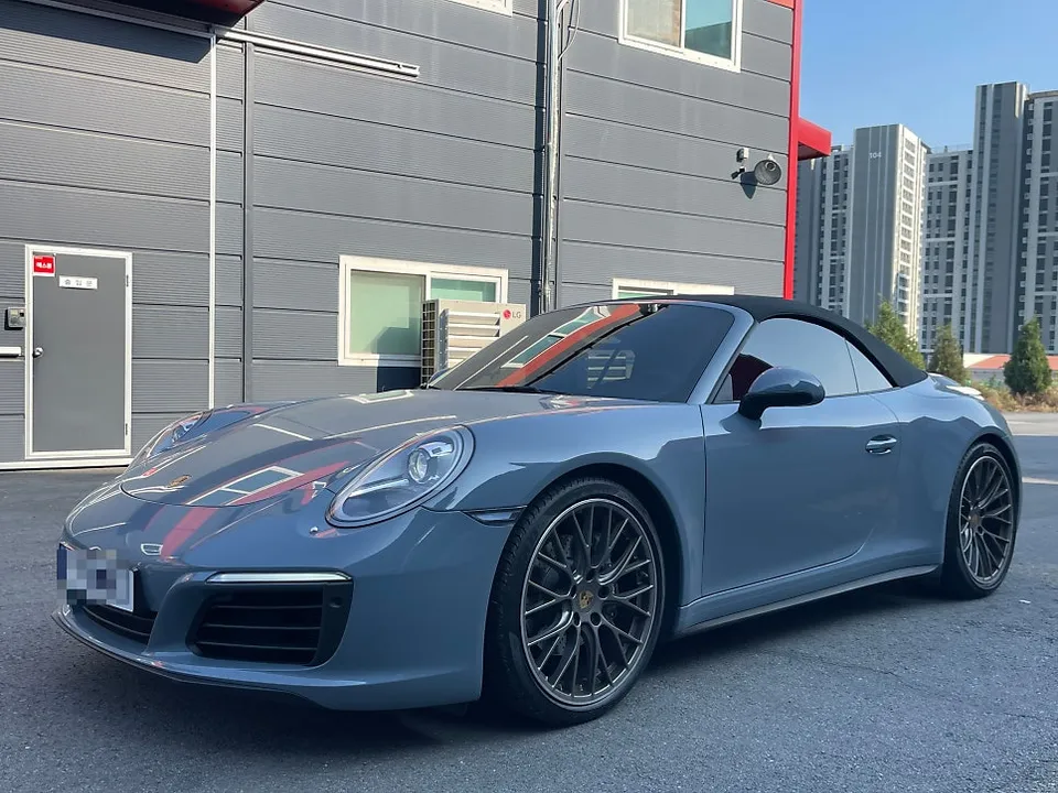 Porscheのホイールリペア・塗装事例 施工写真 2-1