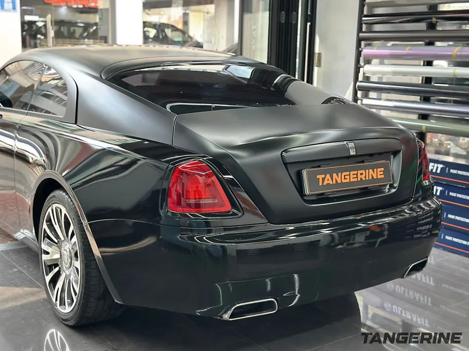Rolls-Royce Wraithのカーラッピング事例｜費用目安・仕上がり 施工写真 2-1