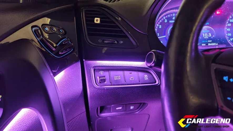 Hyundai Grandeur HG ambient lighting - Hyundai Grandeur HG Ambient Lighting Review: Cost & Results photo 6