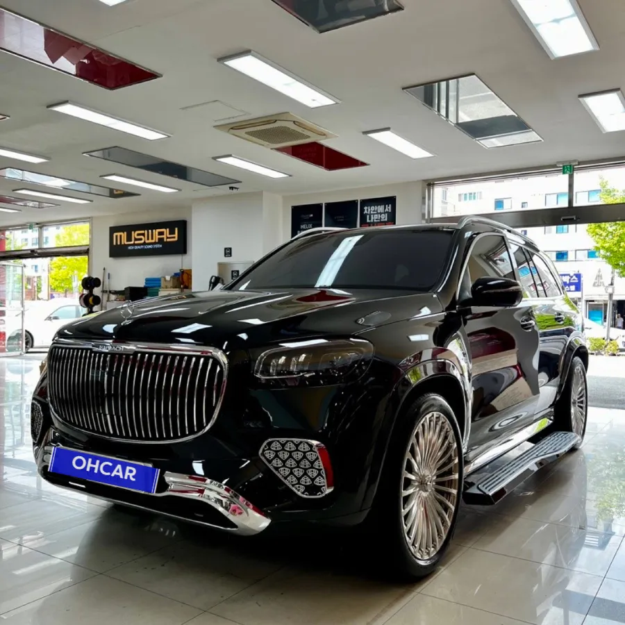 Mercedes-Benz GLS body kit - 2024 Mercedes-Benz GLS Maybach Body Kit Installation Review photo 4
