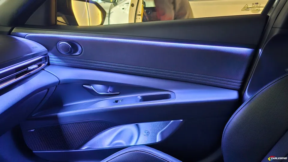 Hyundai Elantra CN7 ambient lighting - Hyundai Elantra CN7 Ambient Lighting Review: Cost & Results photo 7