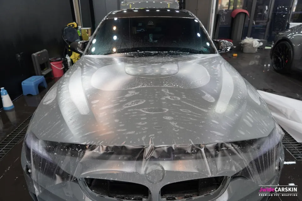 BMW M3 PPF施工事例|費用目安と仕上がり 施工写真 1-2