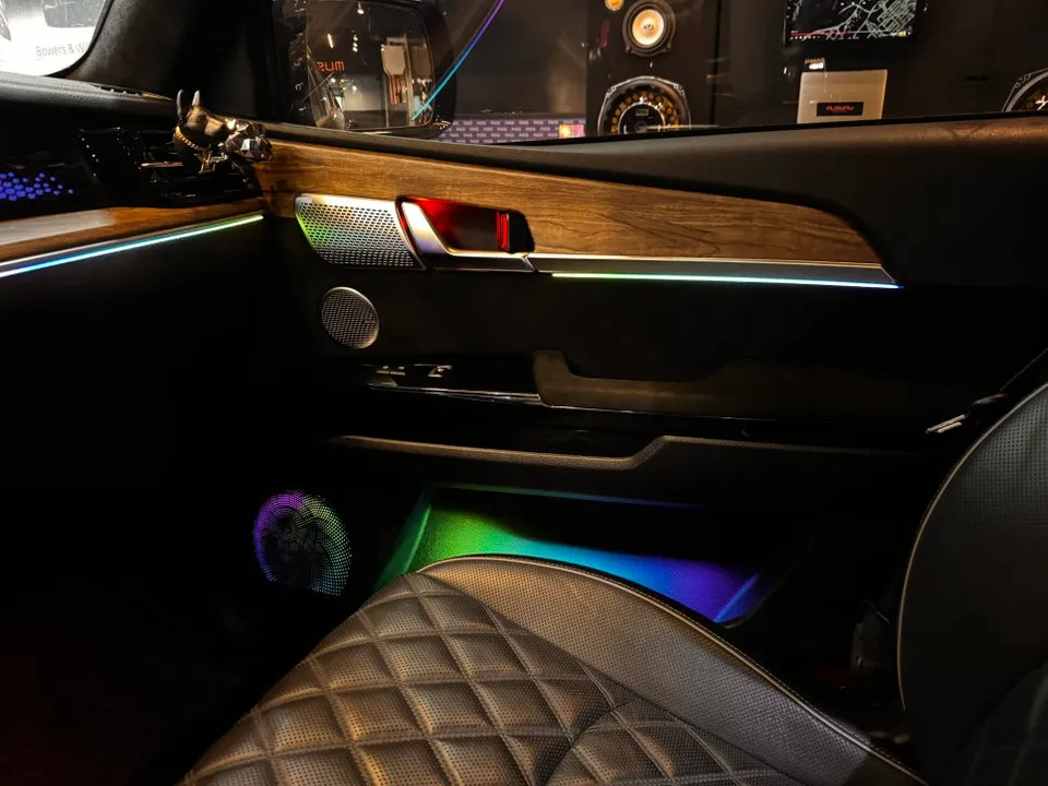 Kia Mohave ambient lighting - Kia Mohave Ambient Lighting Review — Before & After photo 3